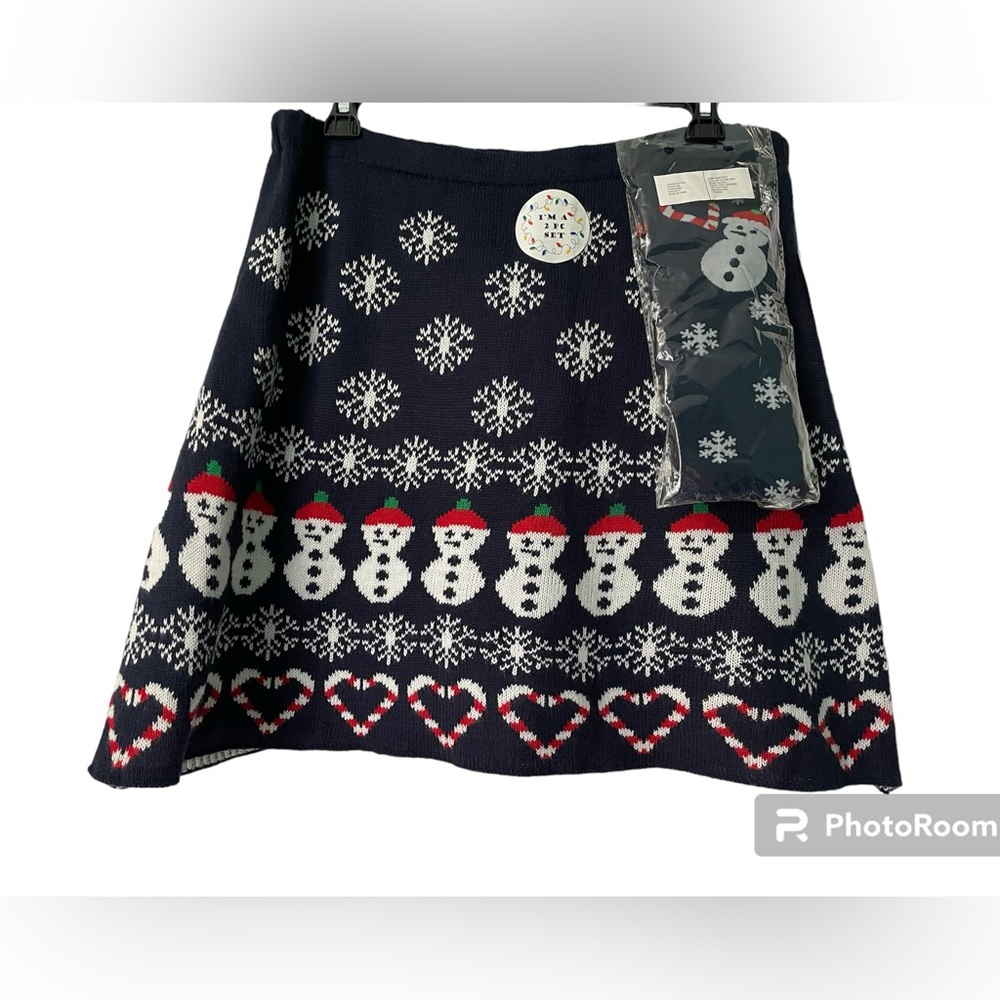 Christmas Skirt w/Matching Socks